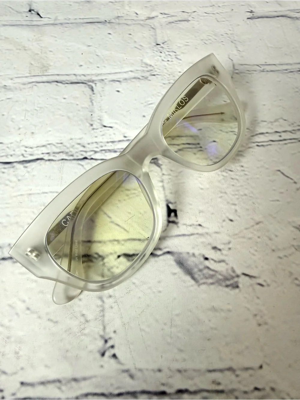 Caddis Miklos 2.0 Blue Light Progressive Readers Matte Clear Excellent Condition